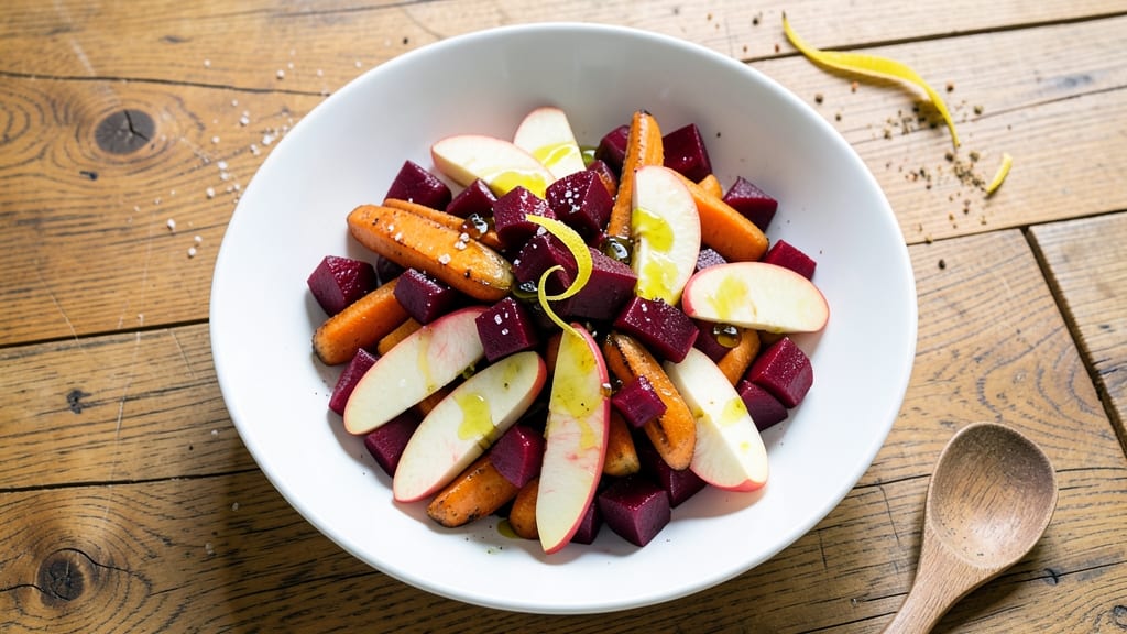 Beet Carrot Apple Salad Recipe: Earthy-Sweet Crunch with Citrus Zing