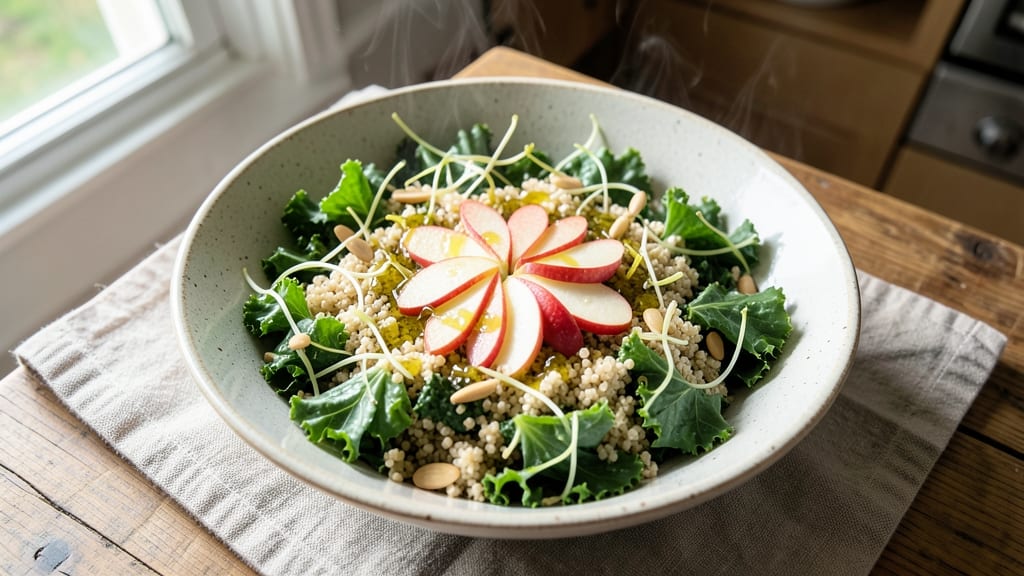 Sprouts Apple Kale Quinoa Salad Recipe: Bright Crunch Meets Earthy Apple Zing