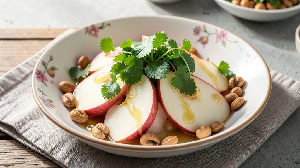 Thai Apple Salad Recipe: Tangy Lime and Chili Crunch With Fresh Herbs