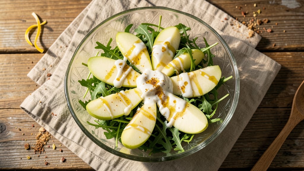 Granny Smith Apple Salad Recipe: Crisp Green Bite With Creamy Dressing Contrast