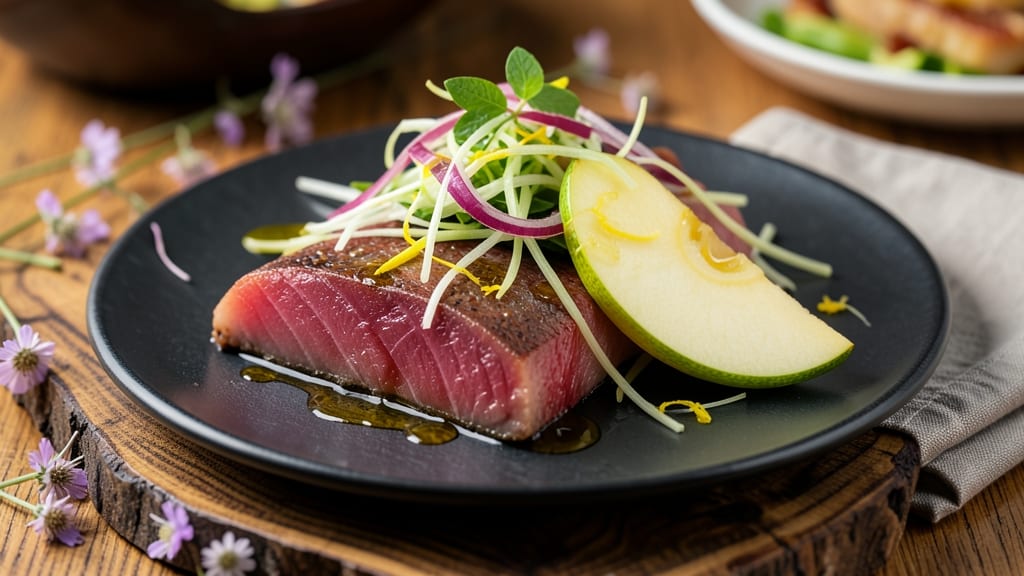 Tuna and Apple Salad Recipe: Crunchy Celery and Tart Apple Twist