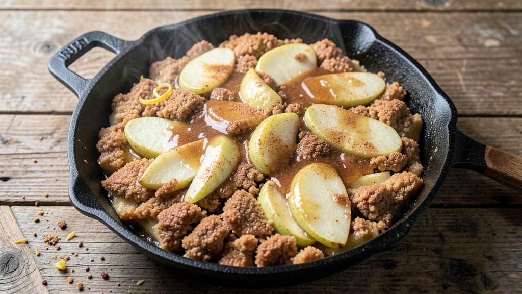 Paula Deen's Apple Cobbler Recipe: Buttery Streusel Crown Over Juicy Apple Layers