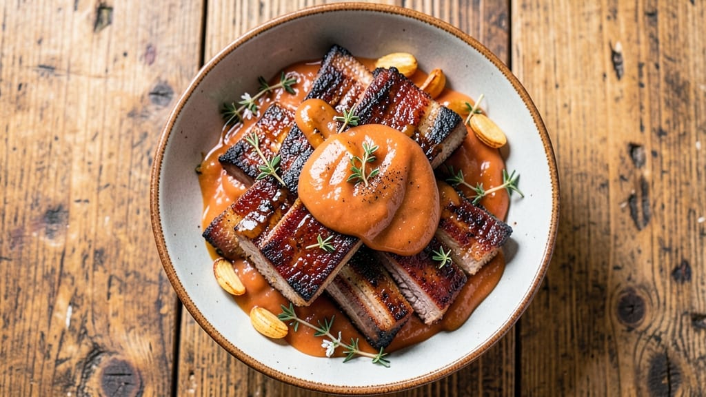 Pork Ribs With Apple Sauce Recipe: Slow-Braised Sweetness That Tenderizes Meat