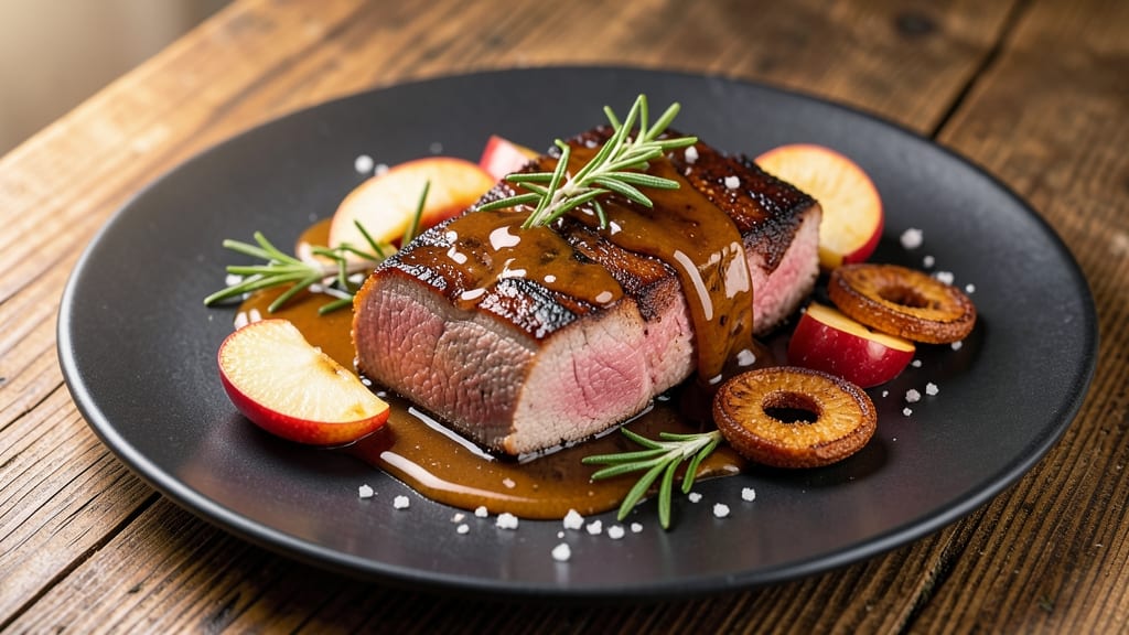 Apple Bourbon Pork Loin Recipe: Smoky-Sweet Glaze That Caramelizes Every Bite
