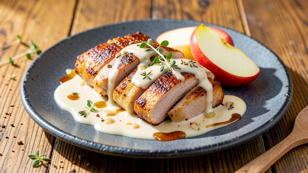 Creamy Pork and Apple Recipe: Sweet-Savory Braise with Caramelized Apples
