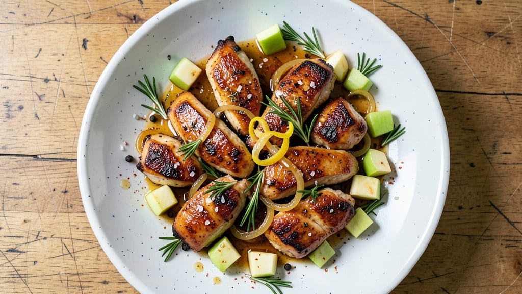 Apple Onion Chicken Recipe: Sweet-Savory Pan Sauce That Caramelizes Edges