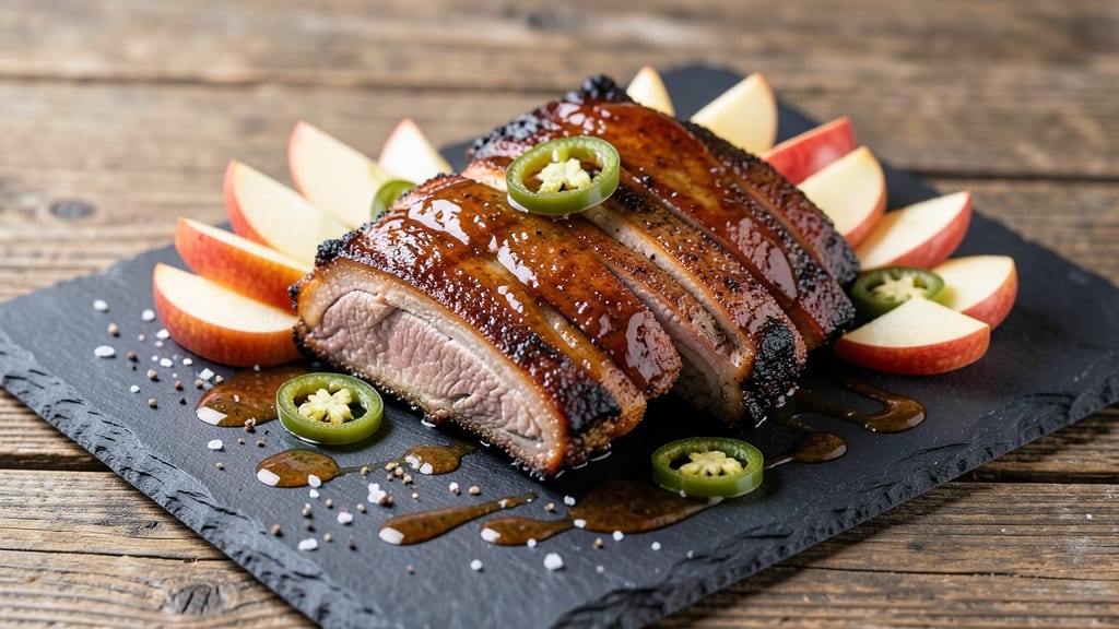 Apple Jalapeno Smoked Ribs Recipe: Sweet Heat Crunch Meets Fall-Apart Meat