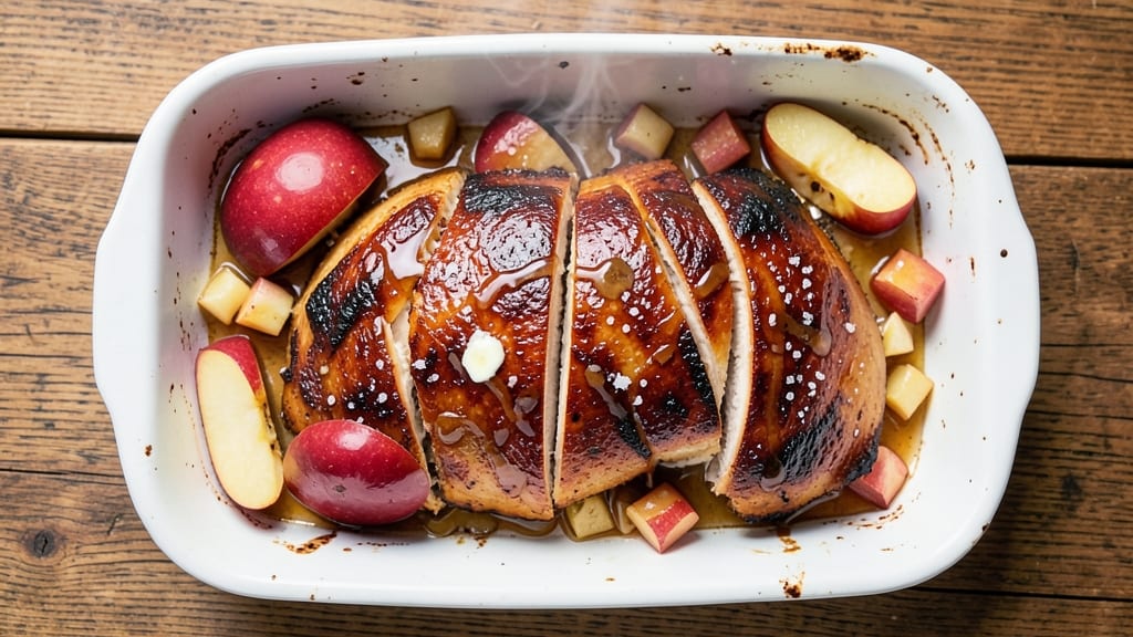 Apple Baked Chicken Breast Recipe: Sweet Apple Glaze Locks in Juiciness
