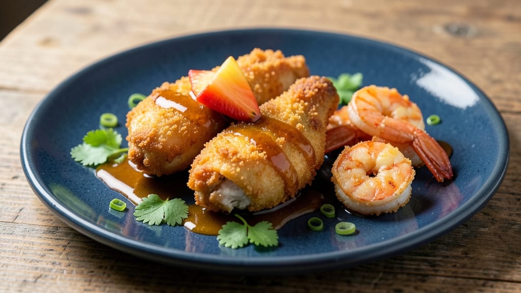 Cheesecake Factory Crispy Pineapple Chicken and Shrimp Recipe: Sweet-Tangy Glaze Locks Crunch Into Every Bite