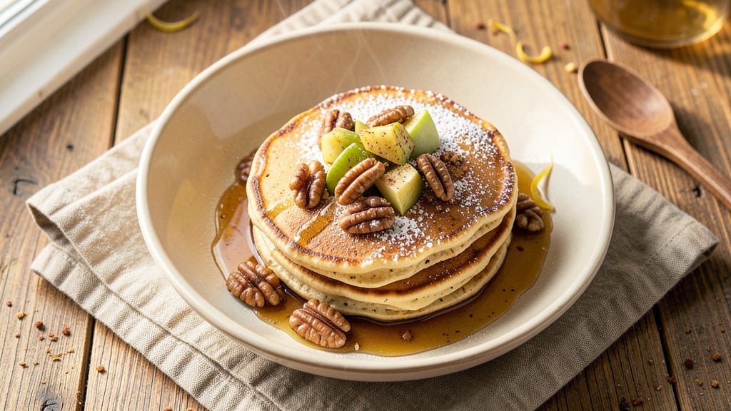 Apple Walnut Pancake Recipe: Nutty Crunch and Apple Sweetness in Every Flap