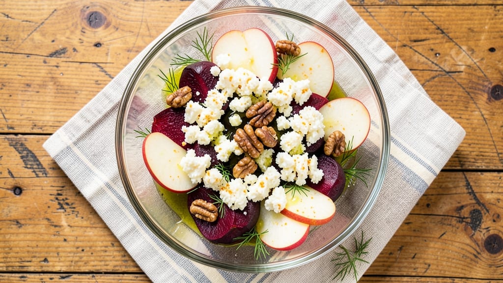 Swedish Beet and Apple Salad Recipe: Earthy Sweetness With Crunchy Contrast