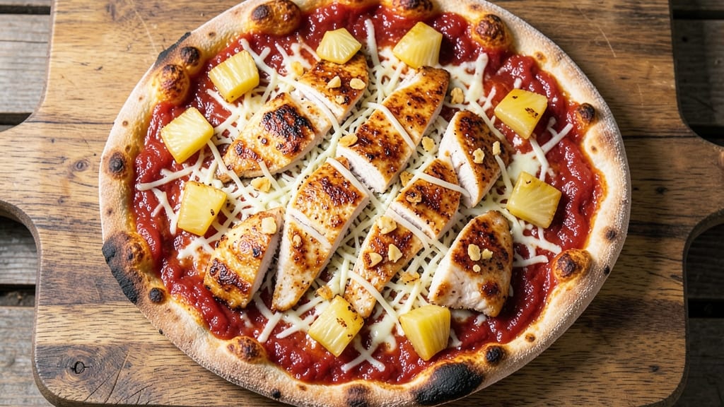 Chicken and Pineapple Pizza Recipe: Juicy Tropical Topping Combo You'll Crave