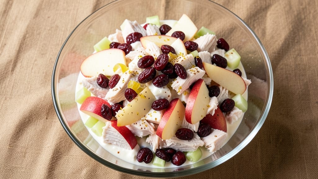 Cranberry Apple Tuna Salad Recipe: Bright Tart Twist on Classic Lunch