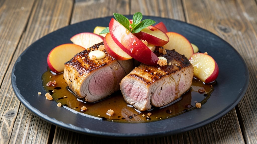 Apple Porkchop Recipe: Sweet Apple-Caramel Glaze with Crispy Edges