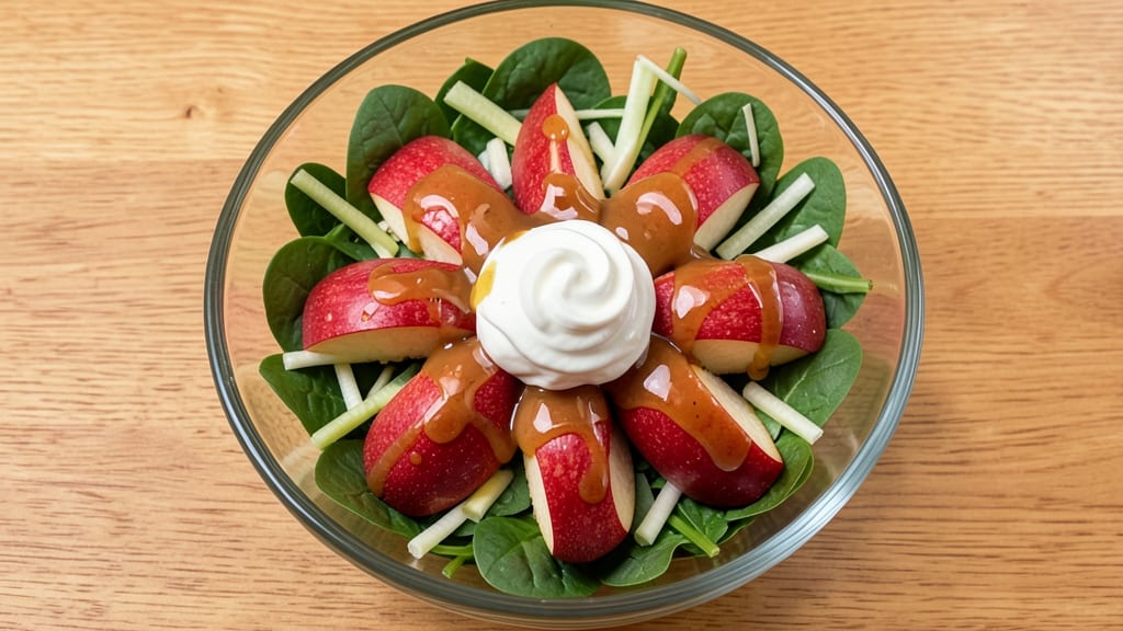 Weight Watchers Caramel Apple Salad Recipe: Crunchy Celery and Sweet Apple Balance