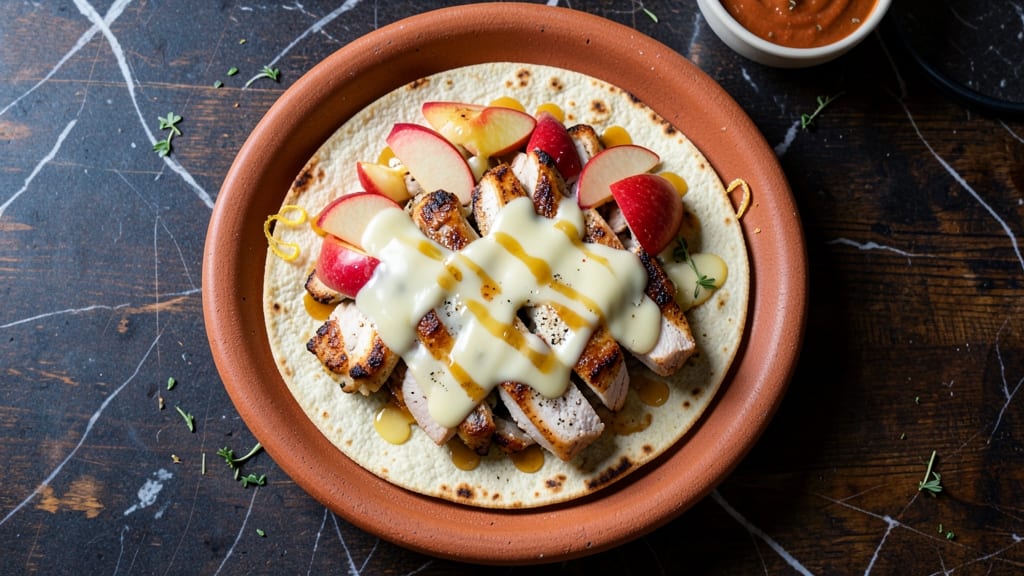 Apple Chicken Quesadilla Recipe: Crispy Tortilla Wraps With Juicy Chicken and Melted Cheese