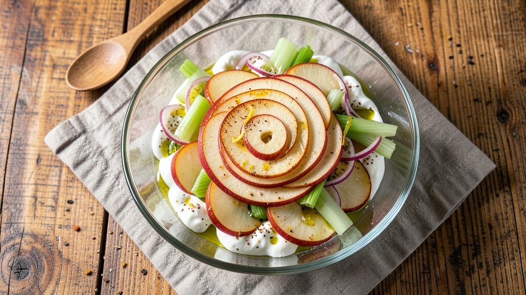 Fogo De Chao Apple Salad Recipe: Crisp Celery, Sweet Apple, Creamy Dressing Harmony