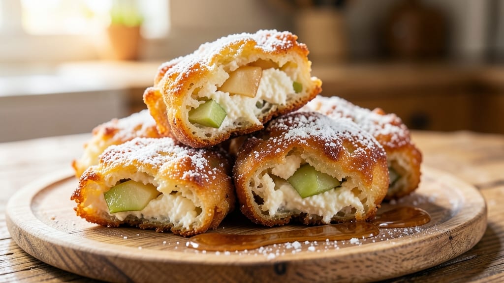 Cottage Cheese Apple Fritters Recipe: Crispy Bites with Creamy Apple-Cottage Core
