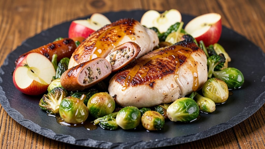 Chicken Apple Sausage Brussels Sprouts Recipe: One-Pan Sweet & Savory Harmony
