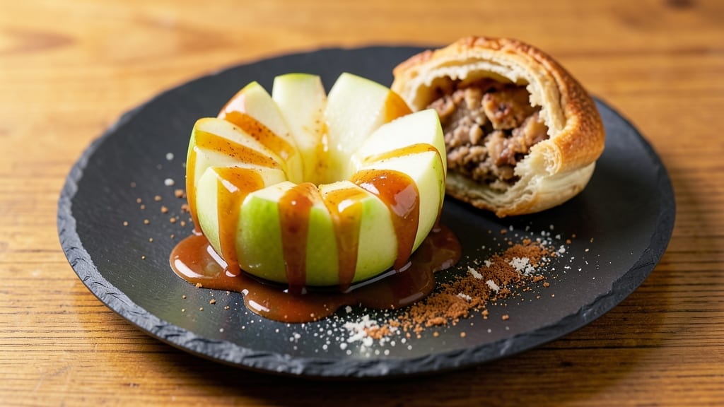 Caramel Apple Crown Royal Recipe: Boozy Spice Streusel Hugs Juicy Apple Filling
