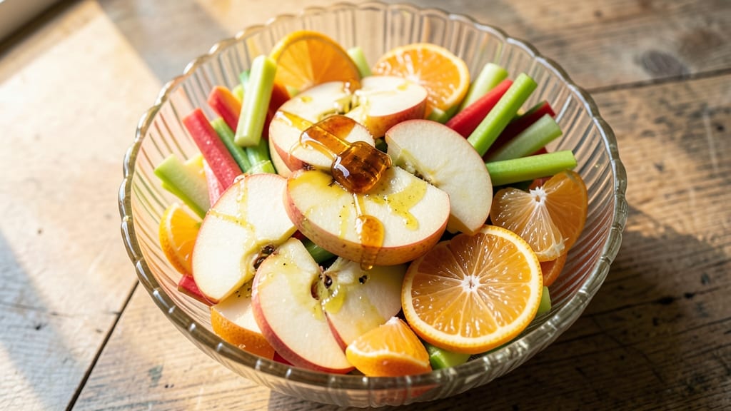 Apple Orange Salad Recipe: Crunchy Celery and Citrus Brightness