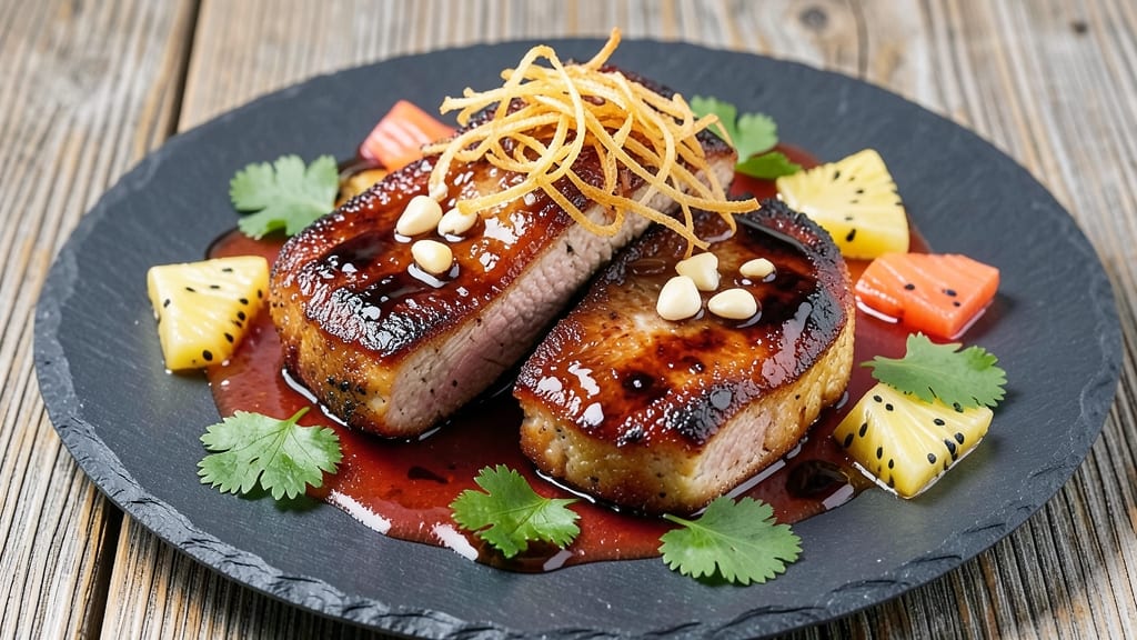 Pineapple Glazed Pork Chops Recipe: Crispy Caramelized Glaze with Juicy Centers