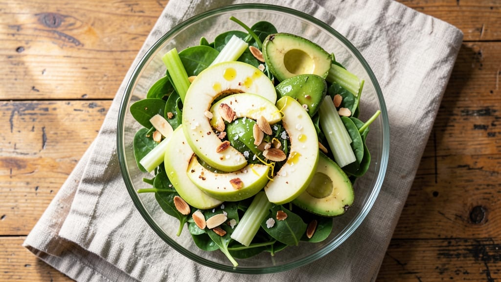 WW Apple Salad Recipe: Crisp Celery Sticks and Tart Apple Cubes Balance