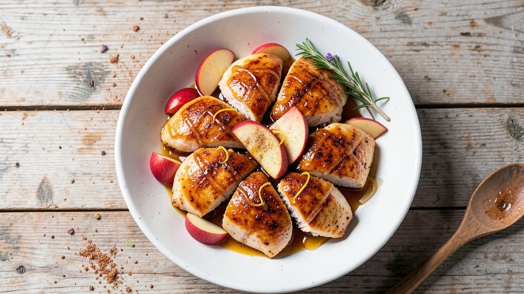 Apple Chicken Recipe Healthy: Bright Citrus Glaze Balances Lean Protein