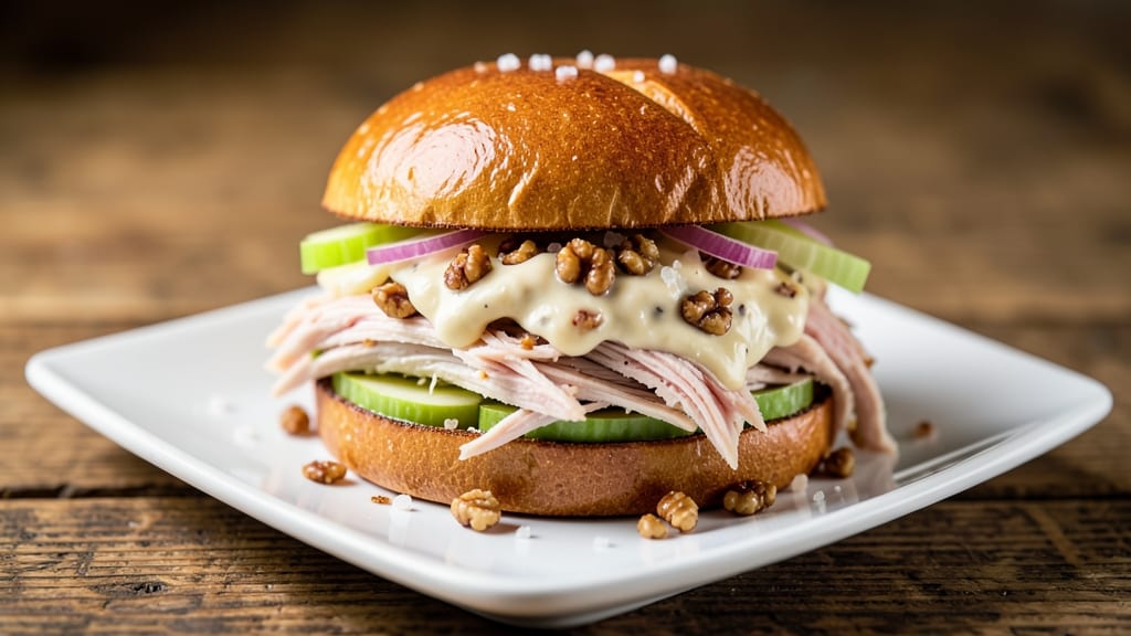 Apple Pecan Chicken Salad Sandwich Recipe: Crunchy Nutty Bite in Every Layer