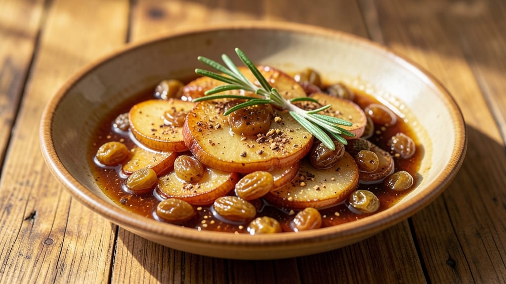 Apple Raisin Sauce for Ham Recipe: Slow-Simmered Sweetness That Caramelizes Every Bite