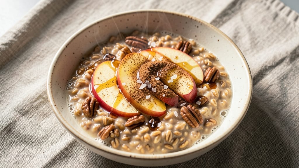 Apple Cinnamon Steel Cut Oatmeal Recipe: Warm Spice Infusion for Cozy Mornings