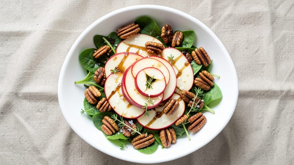 Apple Candied Pecan Salad Recipe: Crunchy-Sweet Nut and Apple Harmony