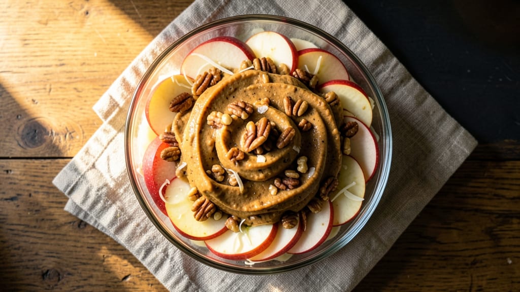 Pumpkin Pecan Pie Apple Salad Recipe: Warm Spice Streusel Meets Creamy Cheesecake Swirls