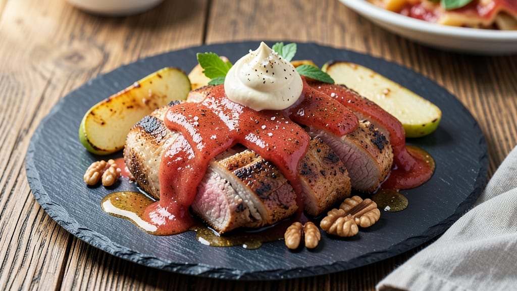 Pork Tenderloin Recipe with Apple Pie Filling: Sweet-Savory Crisp-Topped One-Pan Feast