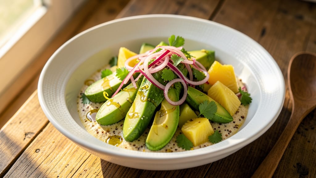 Cuban Avocado and Pineapple Salad Recipe: Zesty Citrus-Kissed Freshness in 15 Minutes