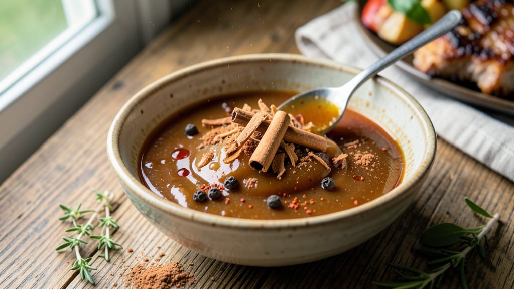 Apple Cinnamon BBQ Sauce Recipe: Smoky-Sweet Glaze That Caramelizes Ribs