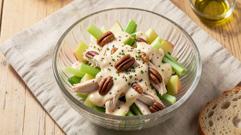 Arby's Apple Pecan Chicken Salad Recipe: Crispy Celery and Creamy Yogurt Harmony