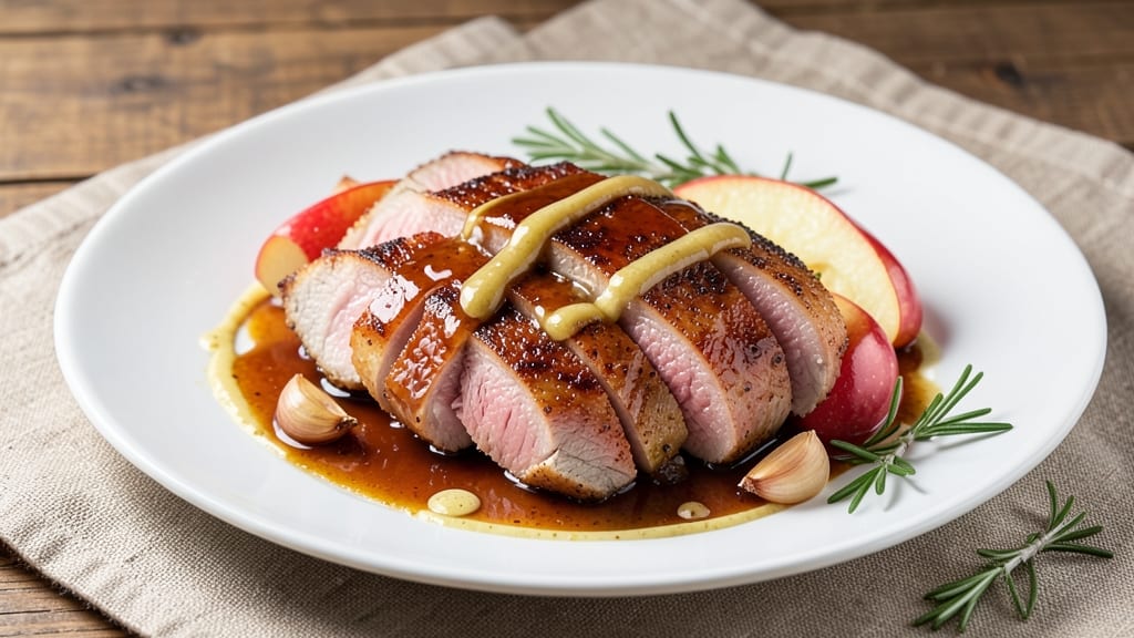 Apple Glazed Pork Tenderloin Recipe: Caramelized Apple Glaze That Sticks to Every Bite