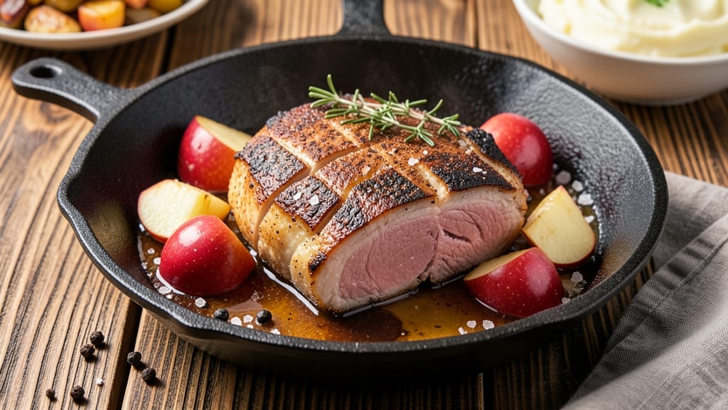 Pork Shoulder With Apples Recipe: Slow-Braised Spice and Sweetness