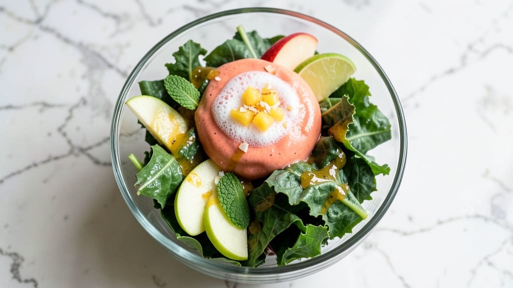 Tropical Smoothie Cafe Apple Kale Salad Recipe: Bright Citrus-Kissed Greens with Sweet-Tart Apple Crunch