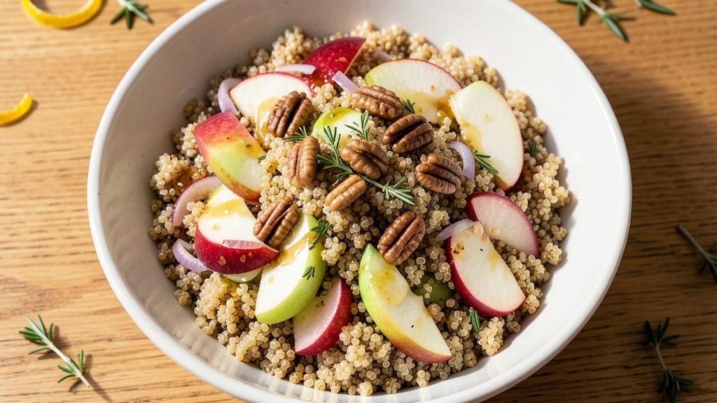 Quinoa Apple Salad Recipe: Crisp Apples and Nutty Quinoa Balance
