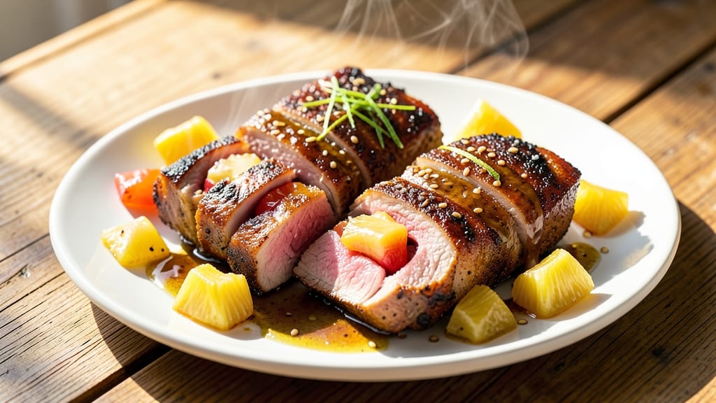 Pineapple Stuffed Pork Chops Recipe: Juicy Meat Meets Sweet-Tart Tropical Filling