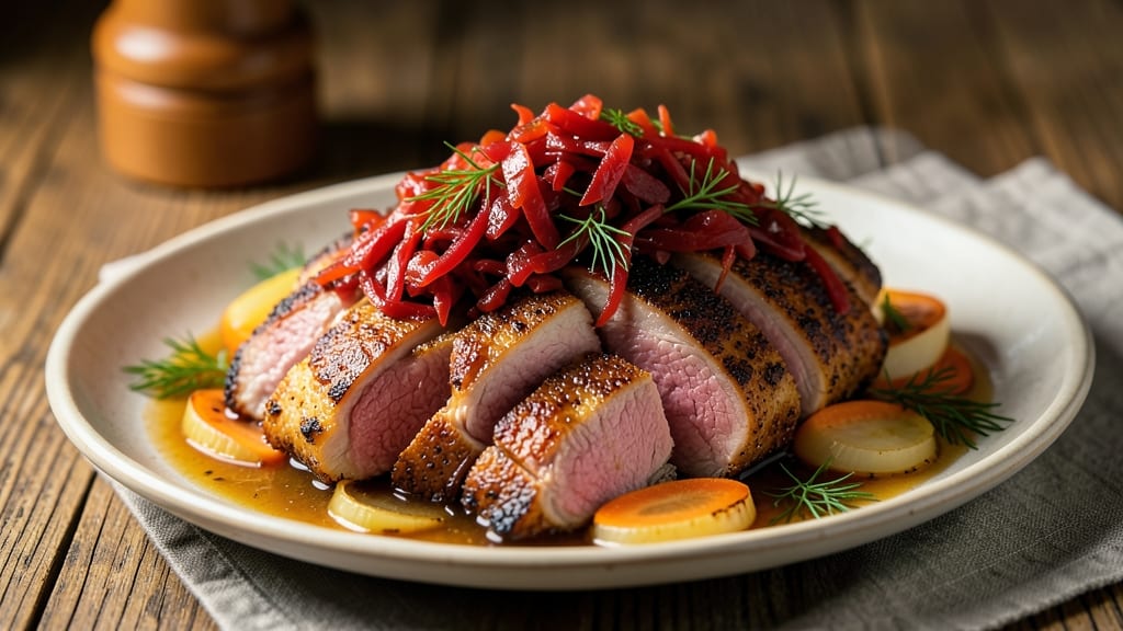 Pork and Sauerkraut Recipe With Apple Juice: Sweet-Tart Braise That Caramelizes Edges