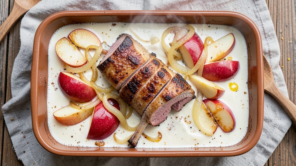 Pork Chops Apple Casserole Recipe: Savory-Sweet One-Pan Dinner in 45 Minutes