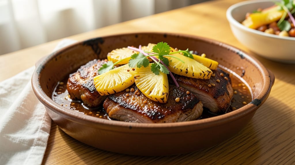 Pork Belly Pineapple Adobo Recipe: Caramelized Sweetness Meets Umami Depth
