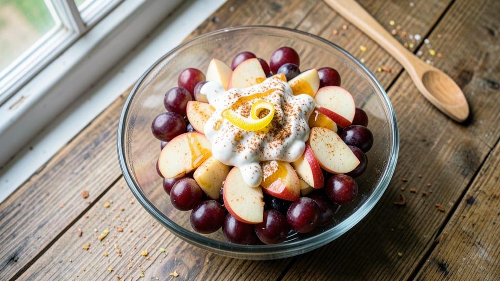 Cinnamon Apple Grape Salad Recipe: Warm Spice and Crunch in One Bowl