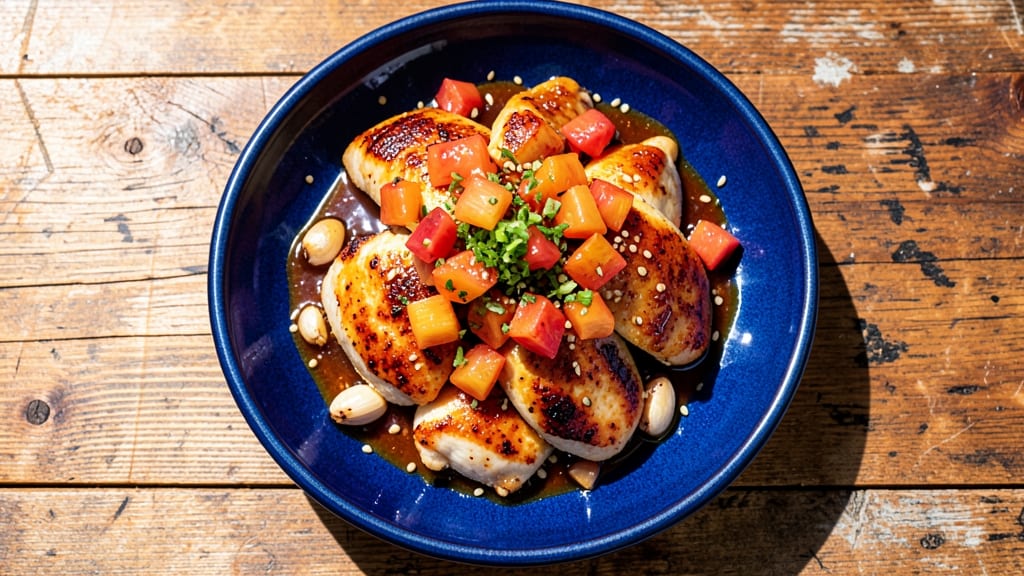 Sweet Pineapple Chicken Recipe: Honey-Glazed Caramelization With Tangy Grill Marks