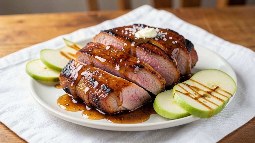 Apple Glazed Pork Loin Recipe: Sticky-Sweet Caramelized Crust, Juicy Interior