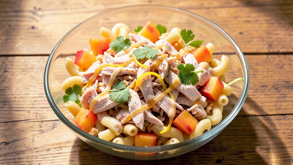 Chicken Pineapple Macaroni Salad Recipe: Tropical Twist With Sweet Pineapple Crunch