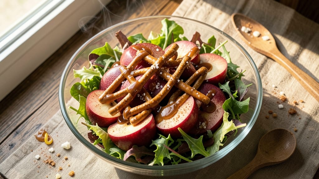 Caramel Apple Pretzel Salad Recipe: Sweet-Savory Crunch in Every Bite